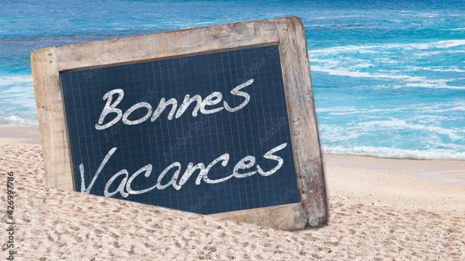 Bonnes vacances